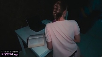 Sis Tied Up For Stepbrother'S Porn Viewing
