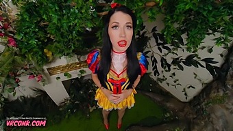 Experimente A Deslumbrante Alex Coal Em Uma Realidade Virtual - Paródia De Sexo Com Branca De Neve