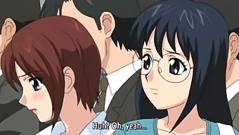 A High School Girl Experiences A Gangbang In A Train After Her Cursed Bra Is Revealed